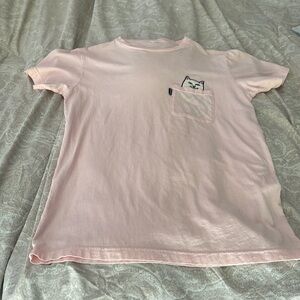 Ripndip size medium pink cotton tee shirt in great condition